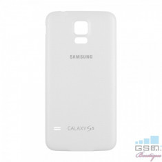 Capac Baterie Samsung Galaxy S5 SM G900F Alb foto