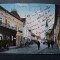 SIBIU - NAGYSZEBEN - STRADA CU ANIMATIE - INCEPUT DE 1900