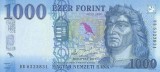 UNGARIA █ bancnota █ 1000 Forint █ 2017 █ P-203a █ UNC █ necirculata