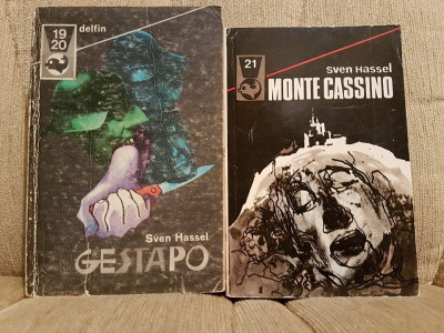 GESTAPO/MONTE CASSINO-SVEN HASSEL (2 VOL) foto