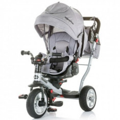 Tricicleta pentru copii 1-5 Ani Chipolino Nextro Grey foto
