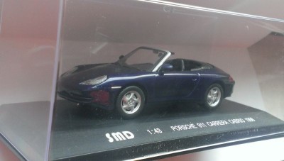 Macheta Porsche 911 (996) Carrera Cabrio 1998 - SMD 1/43 foto