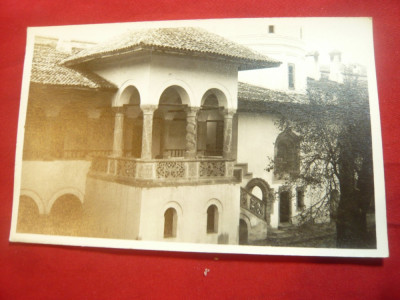 Ilustrata Foisorul Manastirii Horezu Valcea 1936 Foto J.Fischer foto