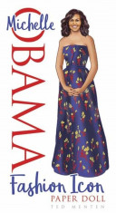 Michelle Obama Fashion Icon Paper Doll, Paperback foto