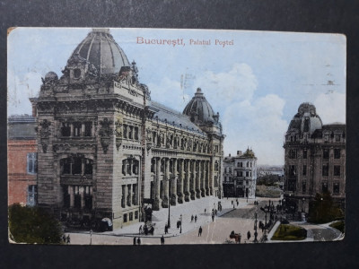 BUCURESTI - PALATUL POSTEI - INCEPUT DE 1900 foto