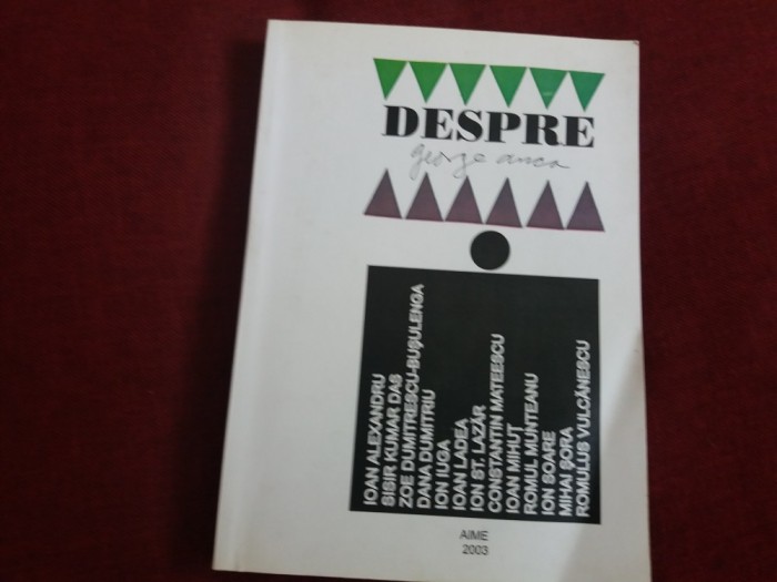 DESPRE GEORGE ANCA