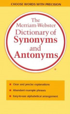 Merriam-Webster Dictionary of Synonyms and Antonyms, Hardcover foto