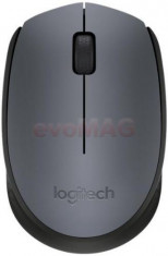 Mouse Wireless Logitech M170 (Negru/Gri) foto