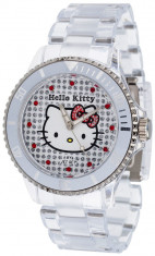 Ceas Hello Kitty Nichinan Transparant HK1464-040 foto