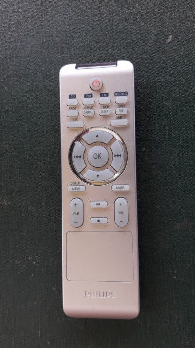 TELECOMANDA PHILIPS PRC 500-15AJ010719 , PENTRU SISTEM AUDIO .