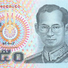 THAILANDA █ bancnota █ 50 Baht █ 2004 █ P-112 █ semnatura 81 █ UNC necirculata