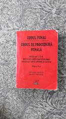 CODUL PENAL - CODUL DE PROCEDURA PENALA -DAN LUPASCU foto