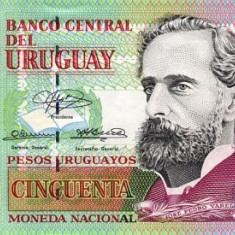 URUGUAY █ bancnota █ 50 Pesos Uruguayos █ 2003 █ P-84 █ UNC █ necirculata