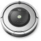 Robot de aspirare Roomba 886, AeroForce, Wall Follow, Room to Room, Senzor detectare scari, Baterie Xlife, Argintiu