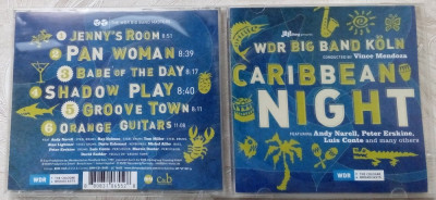 CD JAZZ: WDR BIG BAND KOLN CONDUCTED BY VINCE MENDOZA - CARIBBEAN NIGHT (1997) foto