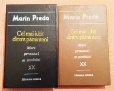 Cel mai iubit dintre pamanteni 2 Volume, Editie cartonata - Marin Preda foto