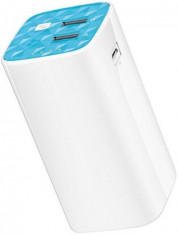 Acumulator extern TP-LINK TL-PB10400, 10400 mAh, 2 USB (Alb) foto