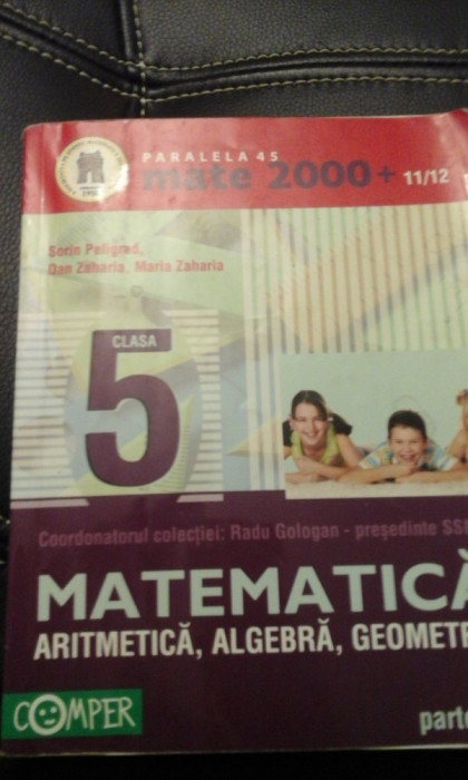 Matematica Mate 2000 partea II - cls V, Ed. Paralela 45