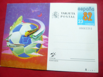 Carte Postala speciala -Campionate Mondiale Fotbal Espana &amp;#039;82 foto