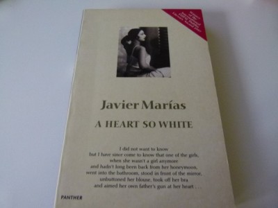 Javier Marias - A heart so white foto