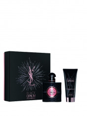 Set cadou Yves Saint Laurent Black Opium (Apa de parfum 30 ml + Lotiune de corp 75 ml), Pentru Femei foto