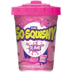 Slime So-Squishy in Cutie Mare Roz cu Sclipici - VV25738 foto