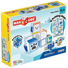 Set Constructie Magnetic Magicube Animale Polare - VV25540 foto