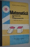 Manual matematica, geometrie si trigonometrie clasa a X-a - 1987, Clasa 10