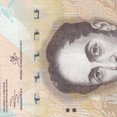 VENEZUELA █ bancnota █ 100 Bolivares █ 29.10. 2013 █ P-93g █ UNC