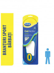 Branturi Scholl Gel Activ pentru pantofi barbati, model sport foto