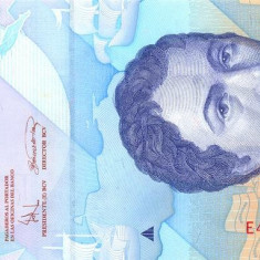 VENEZUELA █ bancnota █ 2 Bolivares █ 19.12. 2008 █ P-88c █ UNC