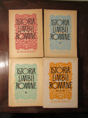 AL. ROSETTI - ISTORIA LIMBII ROMANE ( 4 VOL ) foto