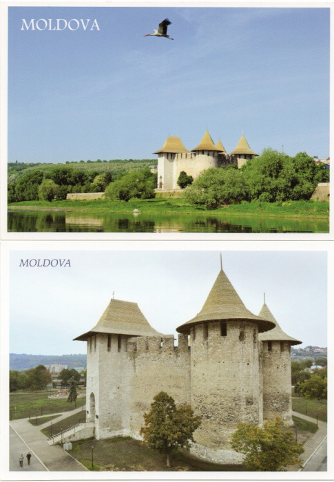 Moldova 2017 Cetatea Soroca, Stefan cel Mare si Sfant, carte postala