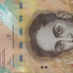 VENEZUELA █ bancnota █ 100 Bolivares █ 23.6. 2015 █ P-93i █ UNC