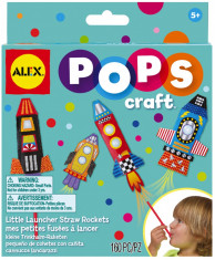 POPS Craft lansatoare de rachete din pai - AlexToys - VV24935 foto