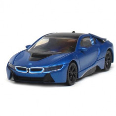 Masinuta BMW I8 Hybrid 2015, Scara 1:43 Albastru - VV25816 foto