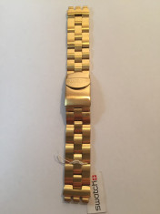 Bratara otel pentru ceas Swatch Irony Diaphane - 90 lei (latime 22mm) foto