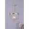 Lampa din alama masiva argintata cu cristale Cod: KKC002