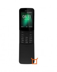 Nokia 8110 4G Dual SIM Negru foto