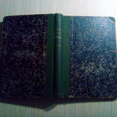CHIMIE ANALITICA - Vol. III -TOXICOLOGIA - Stefan Minovici - 1912, 315p