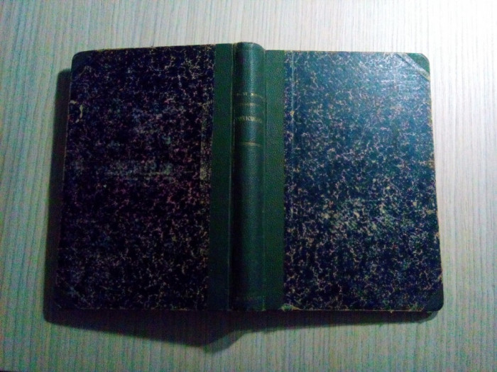 CHIMIE ANALITICA - Vol. III -TOXICOLOGIA - Stefan Minovici - 1912, 315p