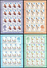 Romania 2004, LP 1655 b, Olimpiada Atena, coli mici de 15+1, MNH! LP 190,00 lei foto