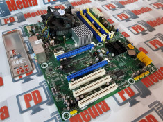 Kit Placa de baza socket 775 4x PCI Express Pegatron IPAEL-GS+Procesor Q6600 foto