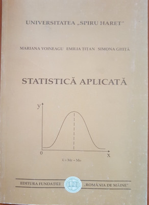 STATISTICA APLICATA - Voineagu, Titan, Ghita foto