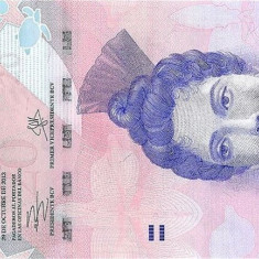 VENEZUELA █ bancnota █ 20 Bolivares █ 29.10. 2013 █ P-91f █ UNC