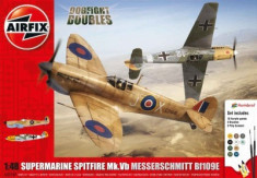 Kit Constructie Avioane Supermarine Spitfire Mk. Vb Si Messerschmitt Bf109e-7 foto