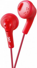 Ca?ti JVC HA-F160-RE in-ear ureche ro?u/Sluchawki JVC HA-F160-R-E douszne czerwone - CM18942 foto