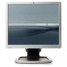 Monitor 19 inch LCD HP L1950, Silver &amp;amp; Black, Panou Grad B foto