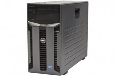 Server DELL PowerEdge T610 Tower, 2 Procesoare Intel Six Core Xeon X5675 3.06 GHz, 24 GB DDR3 ECC Reg, 8 x 250 GB SSD NOU, DVD-ROM, Raid Controller foto