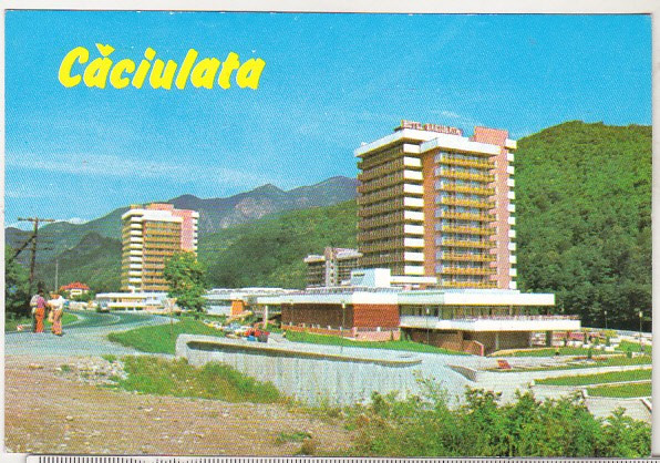 bnk cp Caciulata - Hotelurile Caciulata si Cozia - uzata